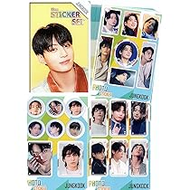 Amazon.co.jp: ジョングク グッズ ステッカーセット 87枚入 フォト